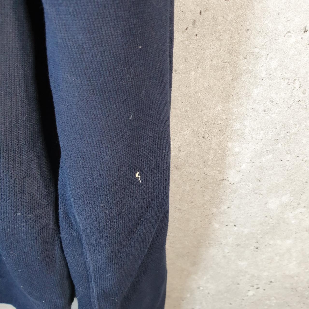 Vintage Ralph Lauren Polo 1/4 Button Sweatshirt Men’s  Medium Navy Blue Cotton Pullover Pony