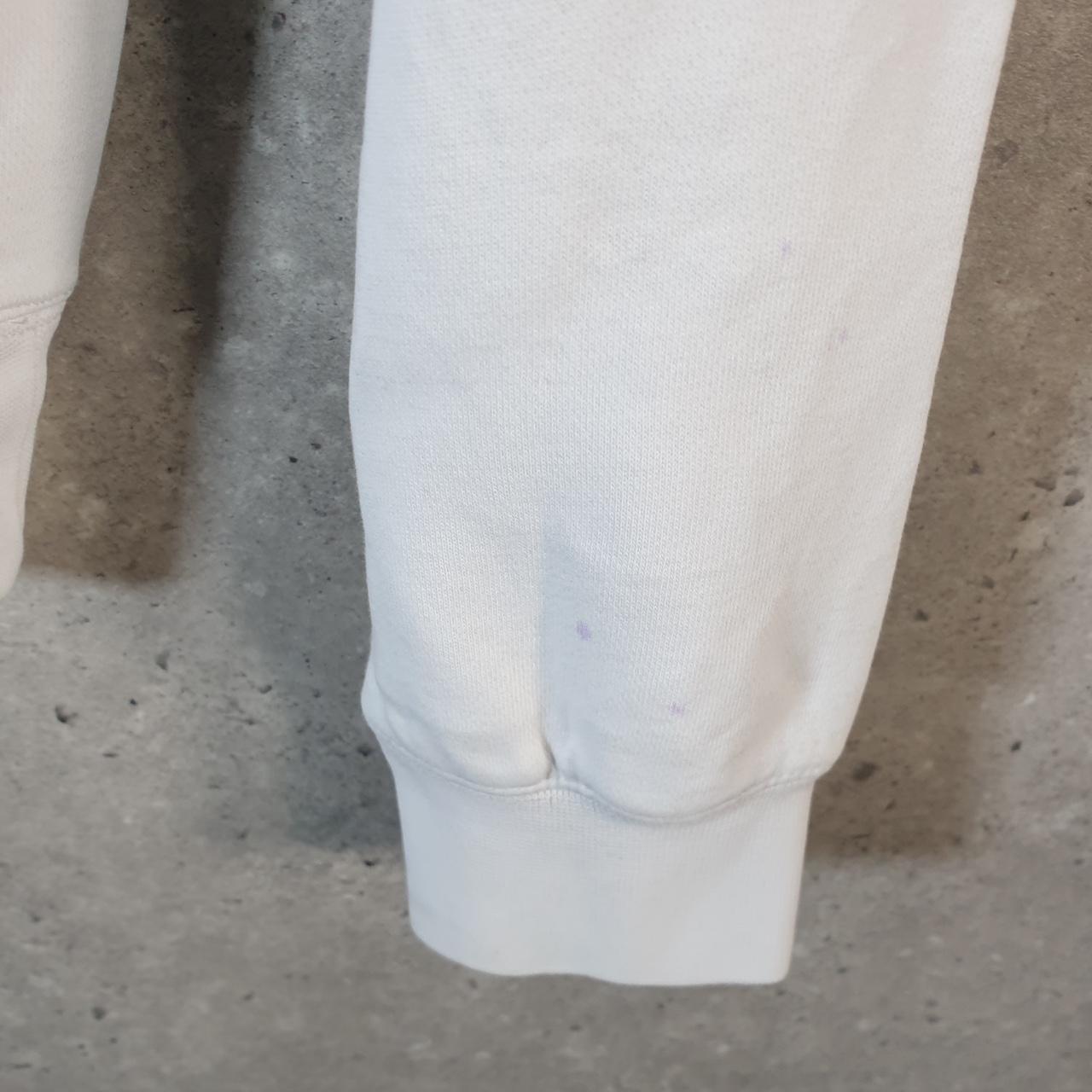 Vintage Nike Club Embroidered Hoodie Men’s Small White Swoosh Y2K Pullover