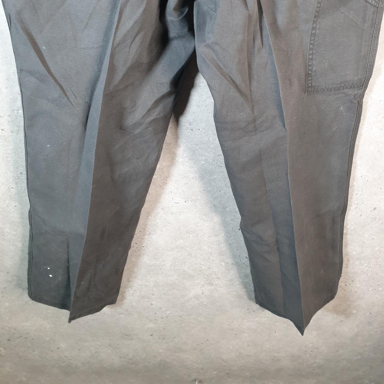 Vintage Carhartt Carpenter Trousers Mens W36 L30 Grey Relaxed Fit Workwear USA
