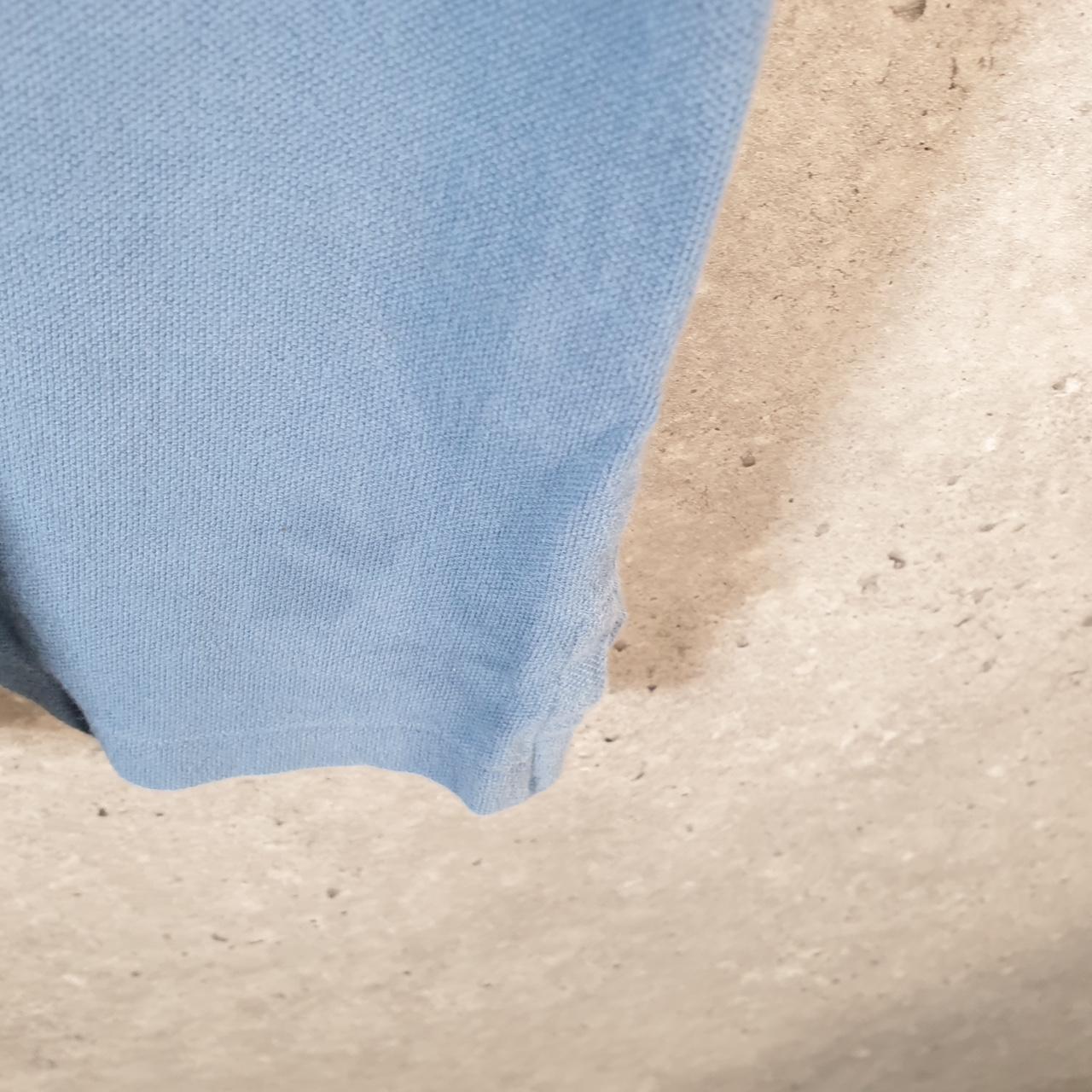 Vintage Ralph Lauren Polo Shirt Men’s XL Blue Custom Slim Fit Embroidered Pony