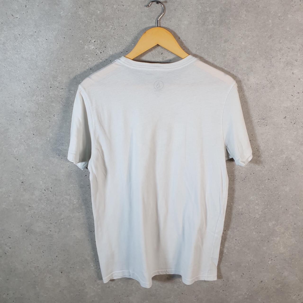 Vintage Volcom Y2K Spellout T Shirt Shirt Men’s Small White Logo Graphic