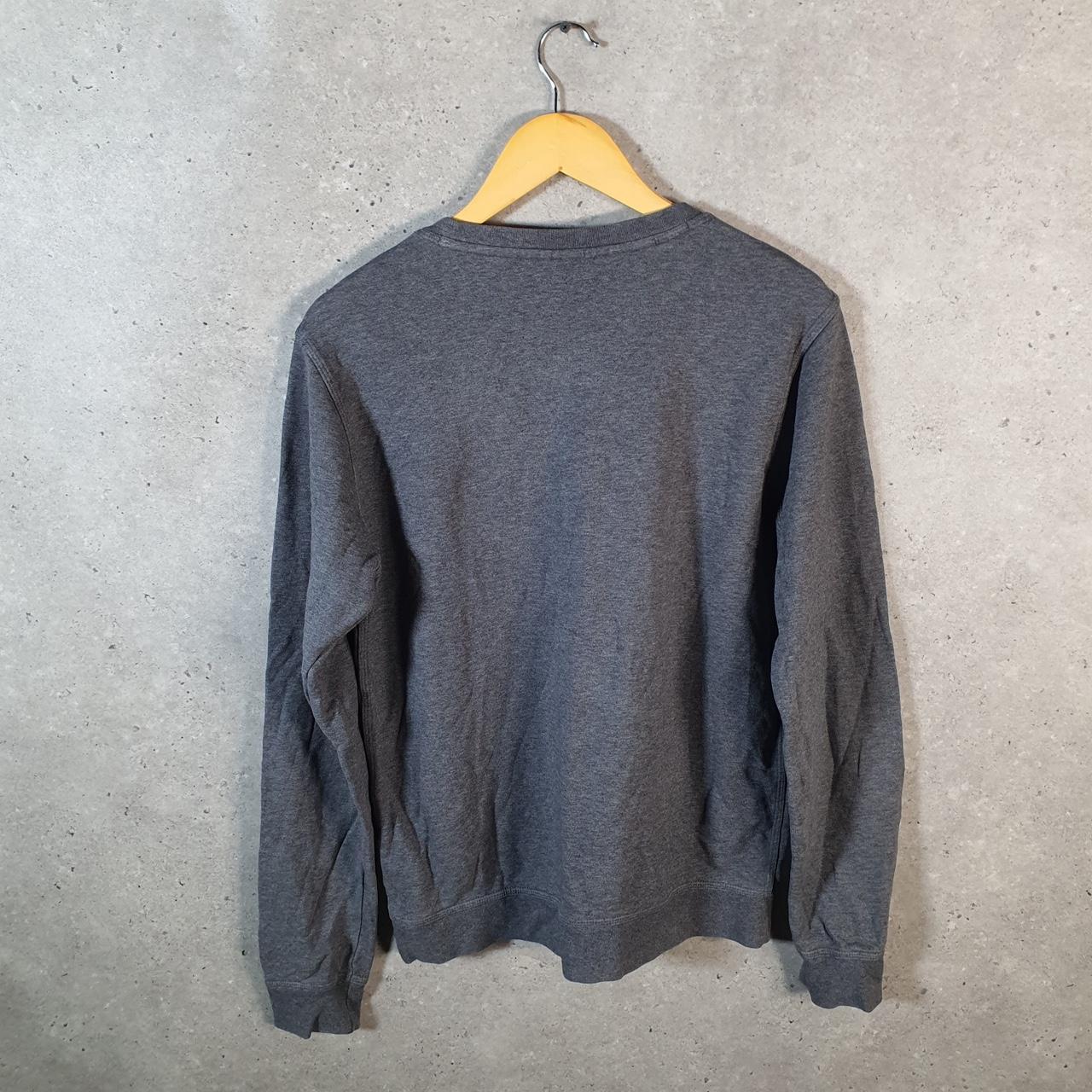 Vintage Nike Club Sweatshirt Men’s Medium Grey Swoosh Y2K Pullover Logo