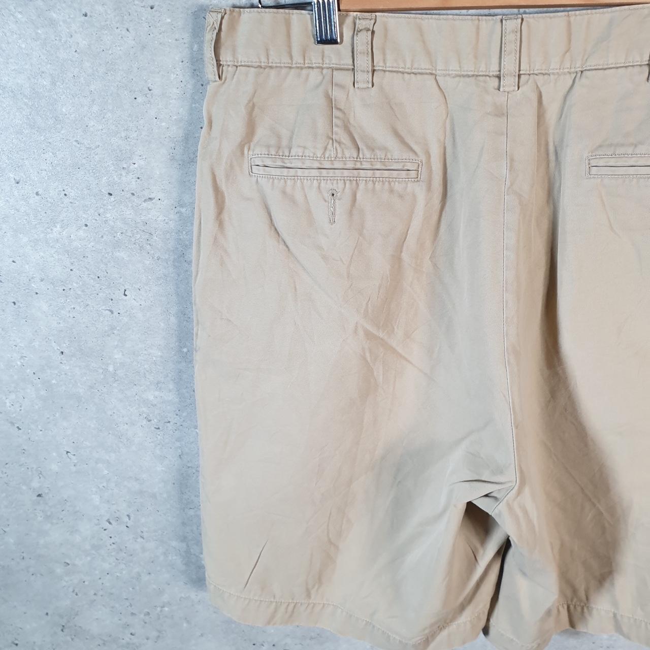 Vintage Ralph Lauren Polo Shorts Jorts Chino Cargo Men’s W36 Brown Baggy Cotton