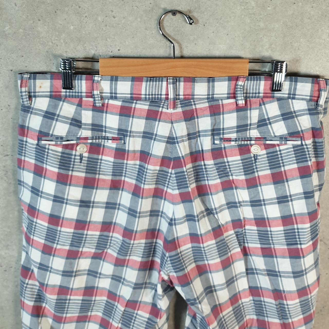 Vintage Ralph Lauren Polo Shorts Jorts Chino Cargo Men’s W38 Checkered Baggy Cotton