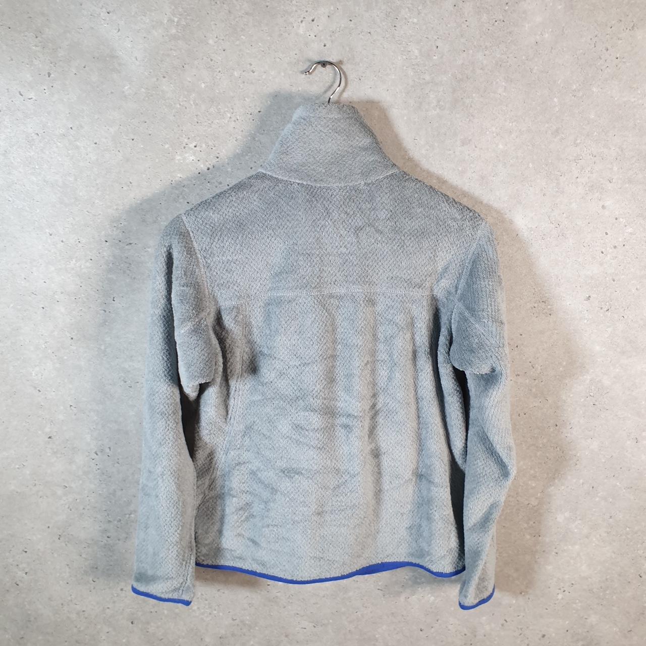 Vintage Patagonia Re Tool Half T-Snap Fleece Pullover Sweatshirt Womens Small Grey