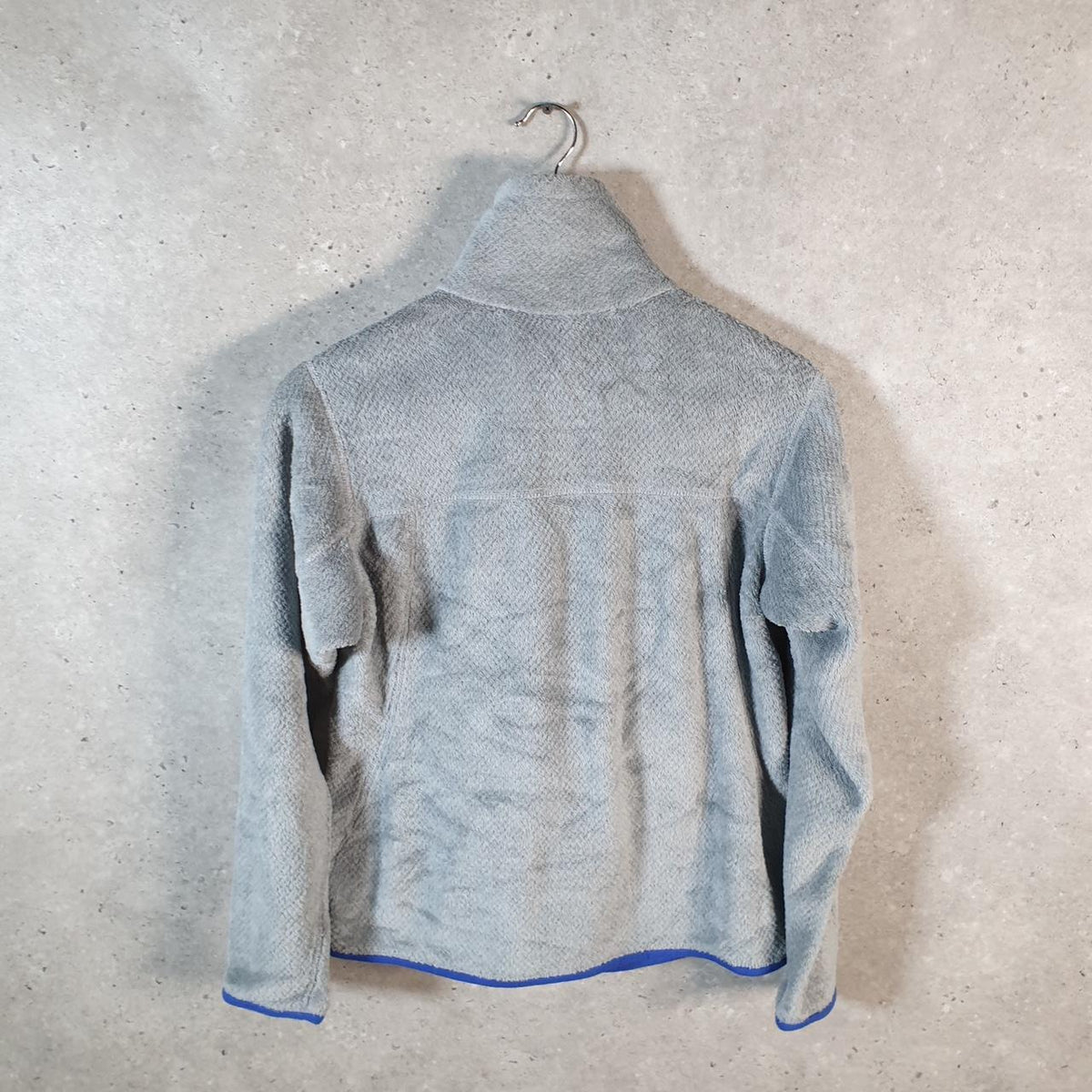 Vintage Patagonia Re Tool Half T-Snap Fleece Pullover Sweatshirt Womens Small Grey