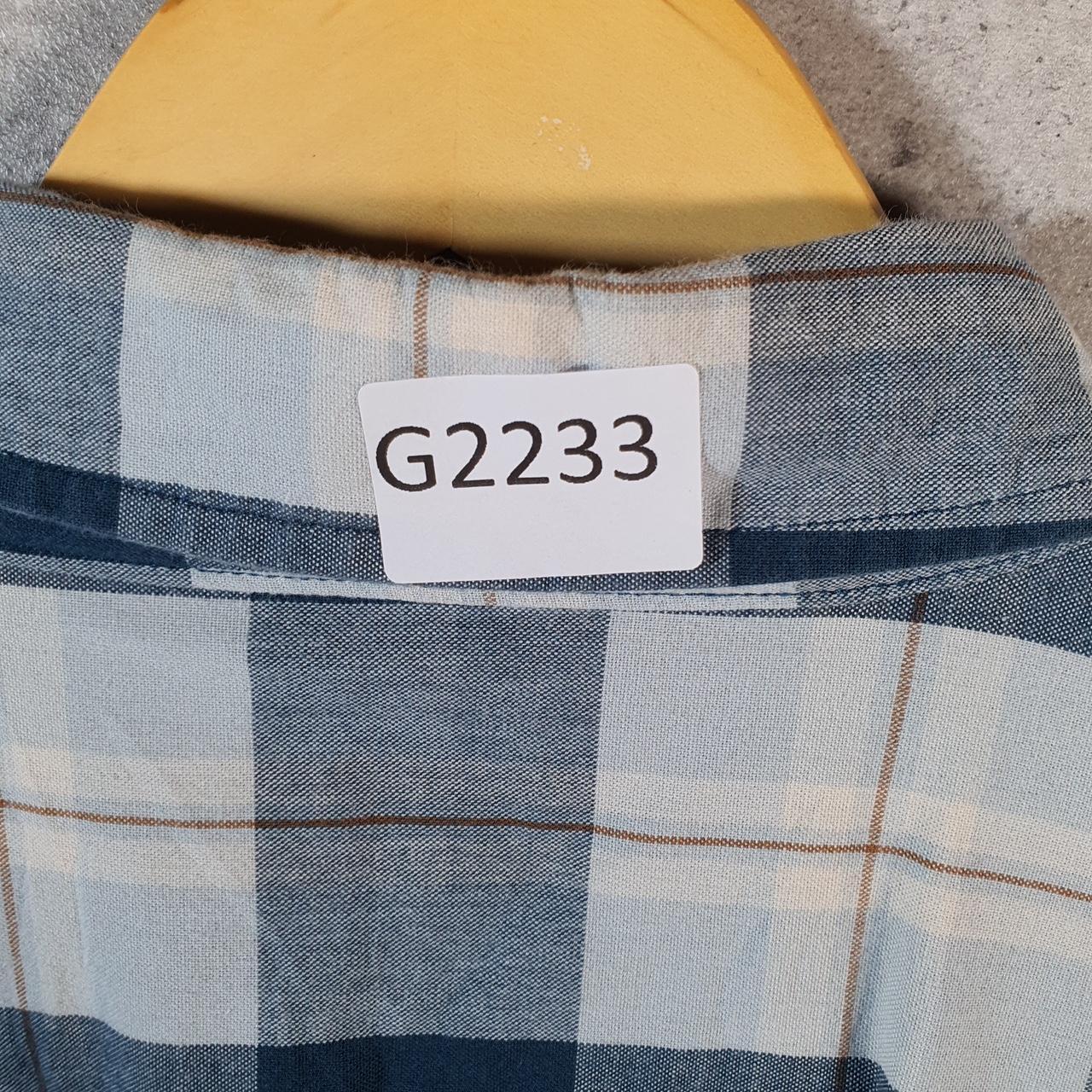 Vintage Carhartt Shirt Button Down Mens Medium Blue Short Sleeve Chore Utility Relaxed