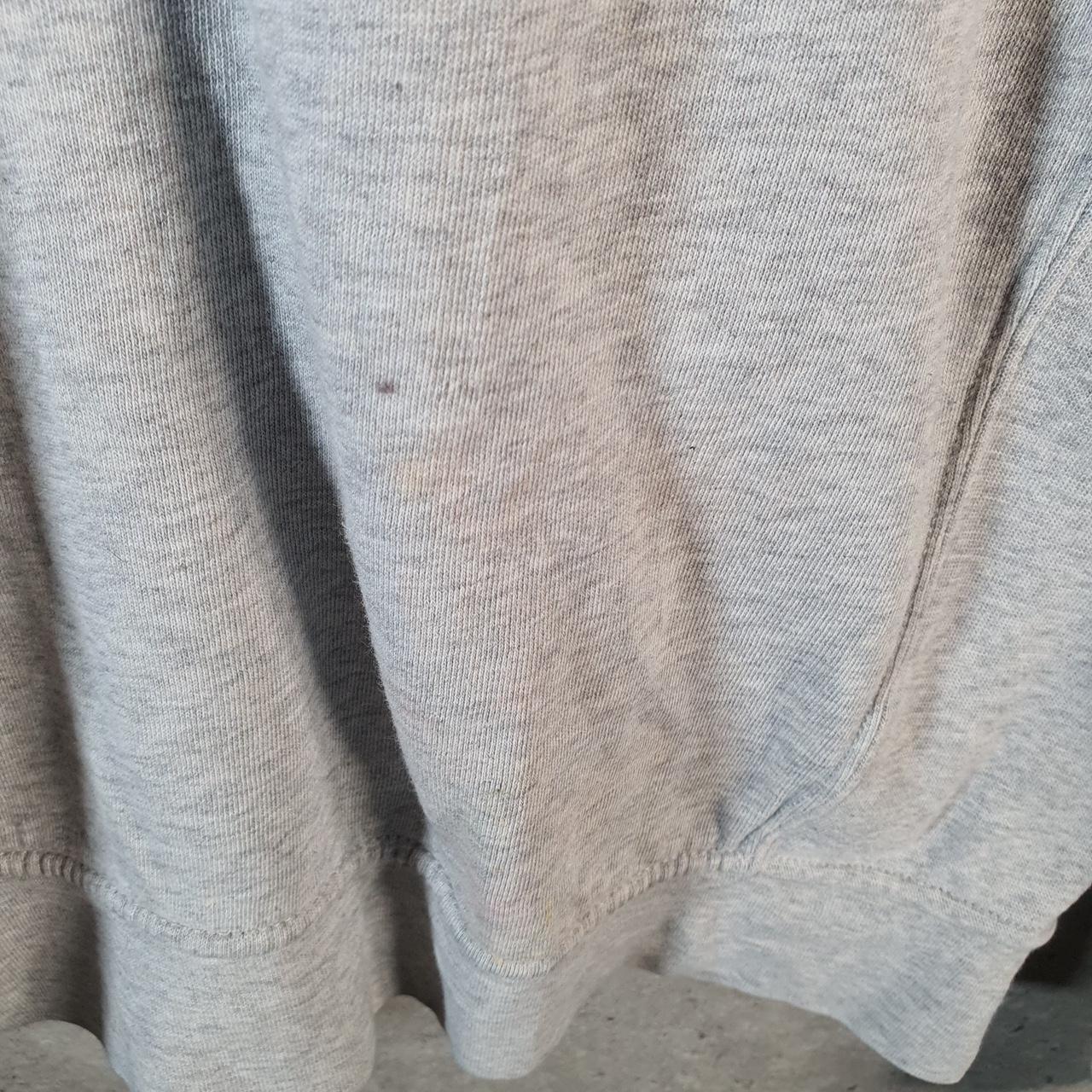 Vintage Ralph Lauren Polo Sweatshirt Men’s XL Grey Cotton Full Zip Pony