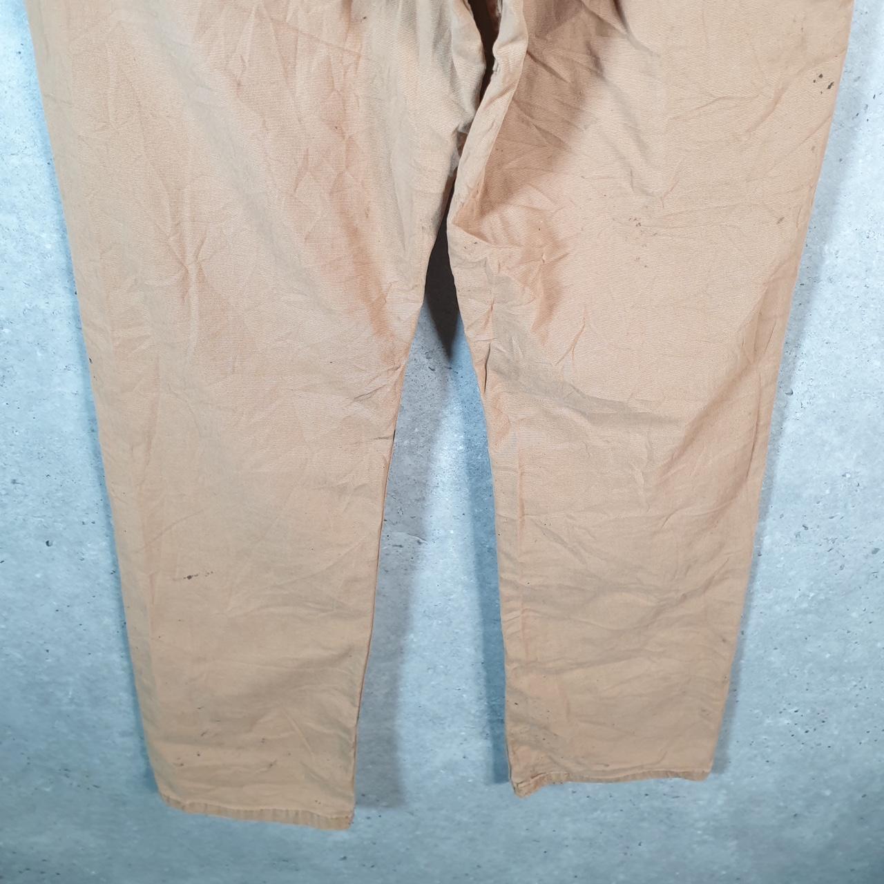 Vintage Carhartt Carpenter Trousers Mens W31 L32 Brown Relaxed Fit Workwear USA