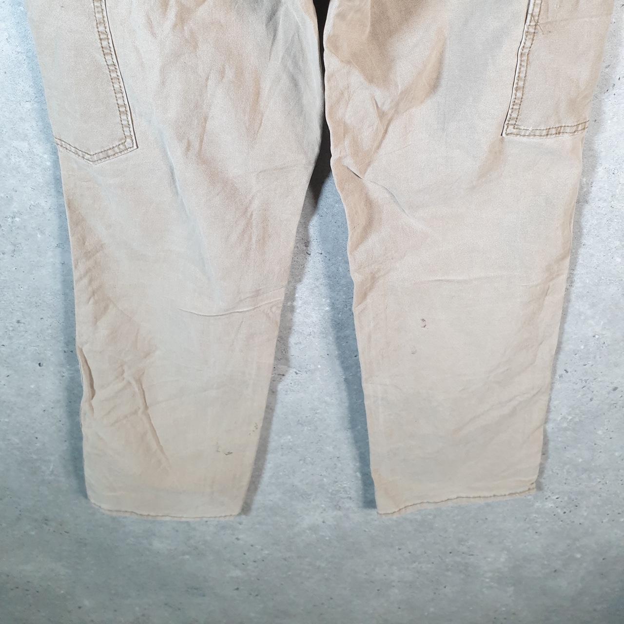 Vintage Carhartt Carpenter Trousers Womens W34 L30 Brown Original Fit Workwear USA