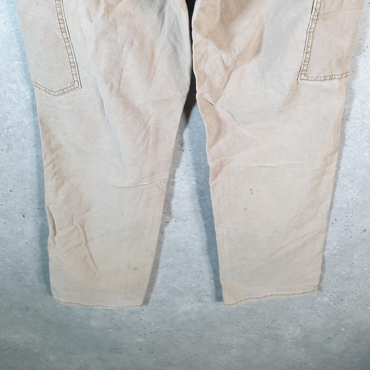 Vintage Carhartt Carpenter Trousers Womens W34 L30 Brown Original Fit Workwear USA