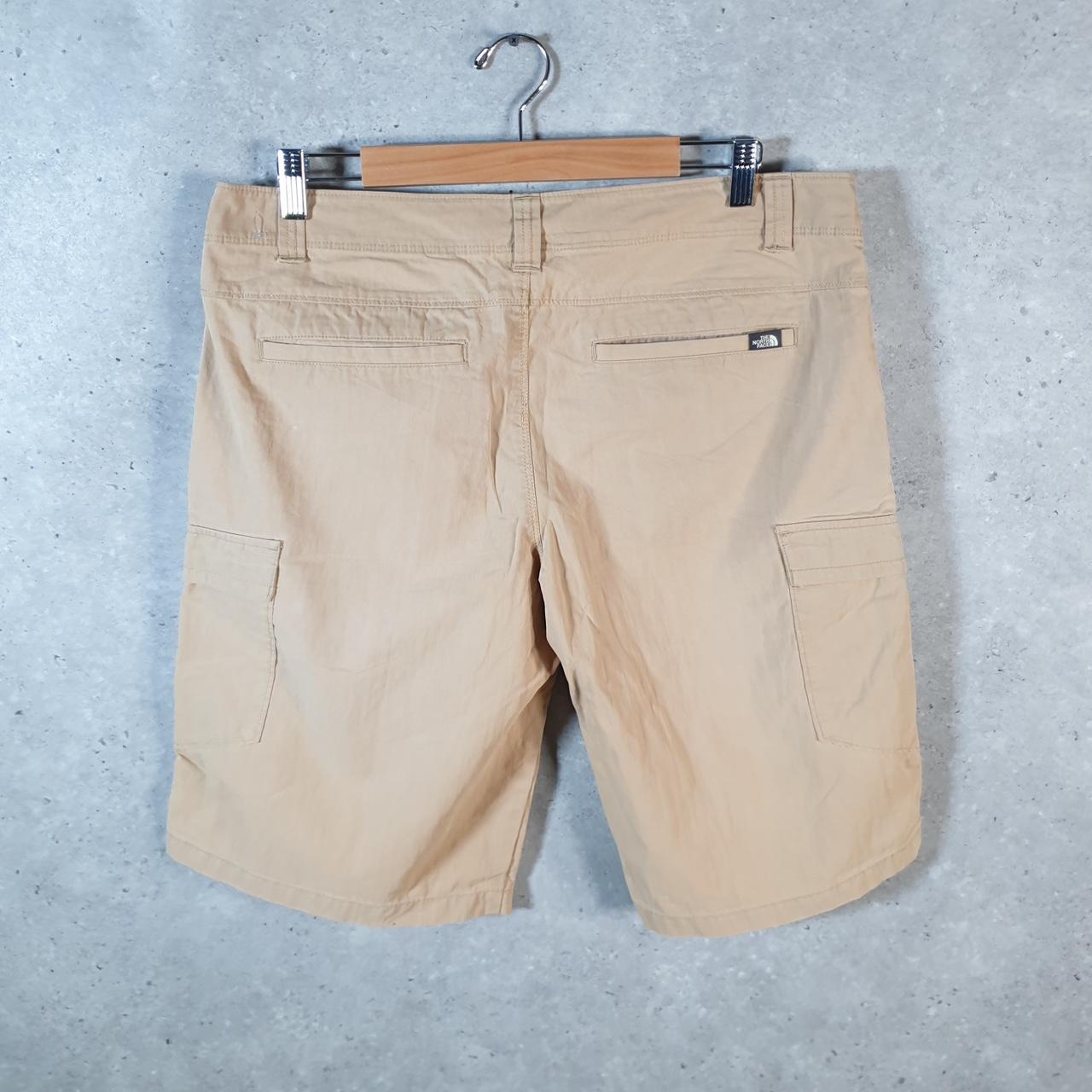 Vintage The North Face TNF Shorts Jorts Chino Cargo Men’s W34 Brown Baggy Cotton