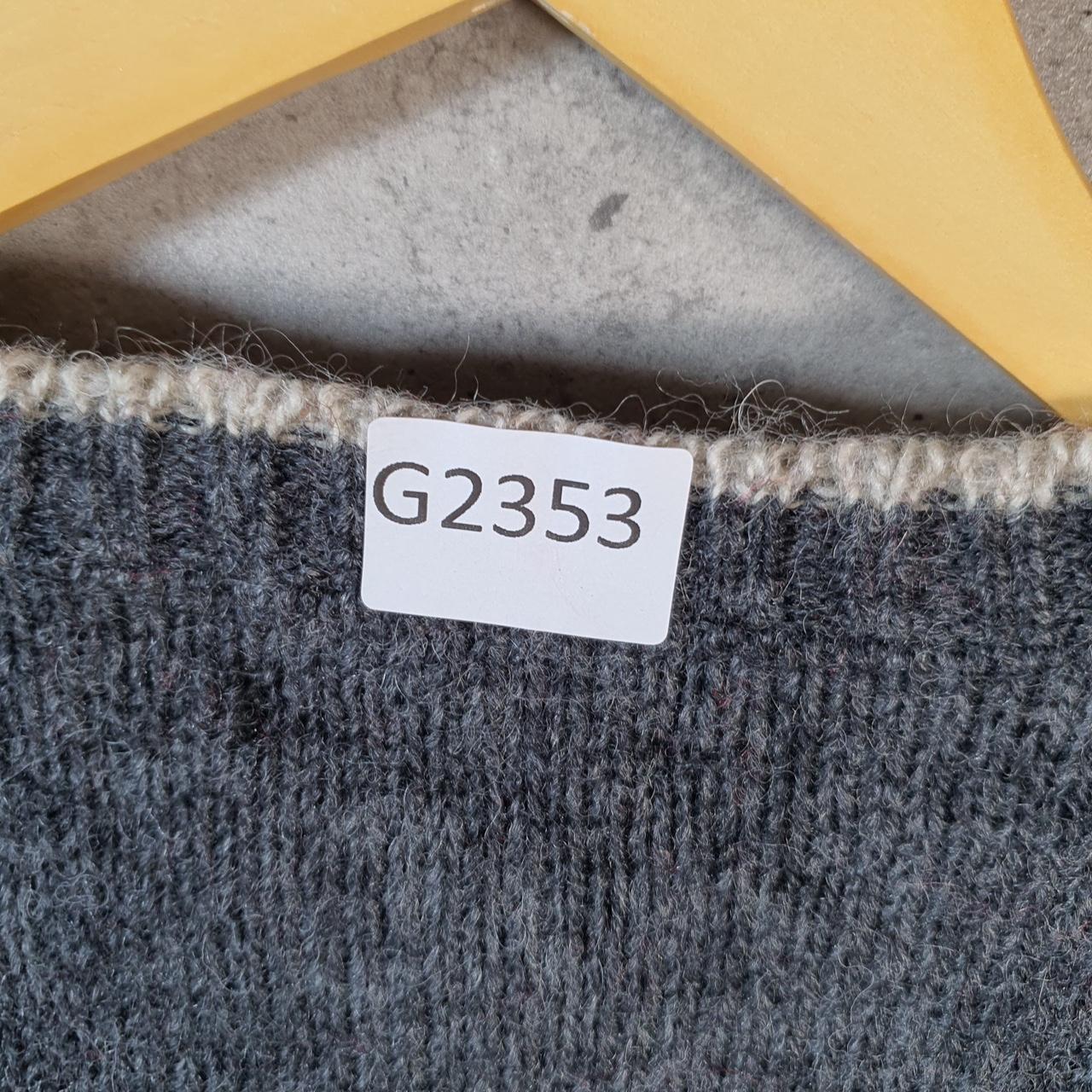 Vintage Eddie Bauer Knit Sweater Womens Large Grey Y2K Pullover Wool