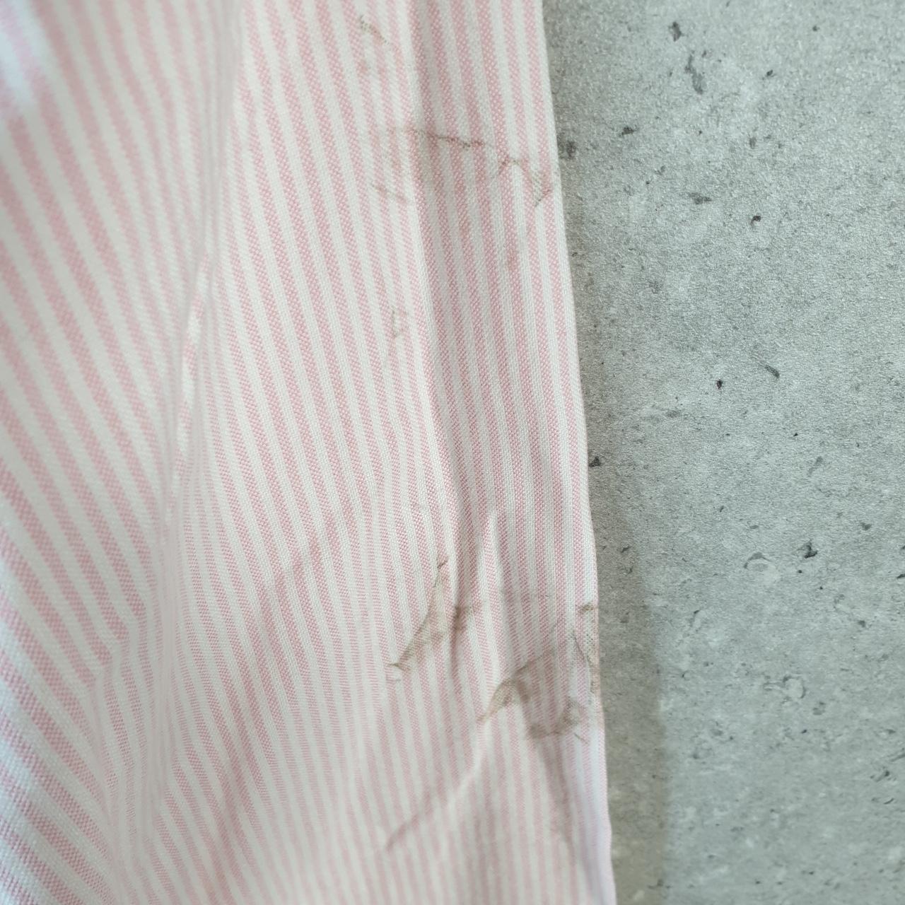 Vintage Ralph Lauren Button Down Shirt Men’s XL Pink Striped classic Fit Pony Cotton
