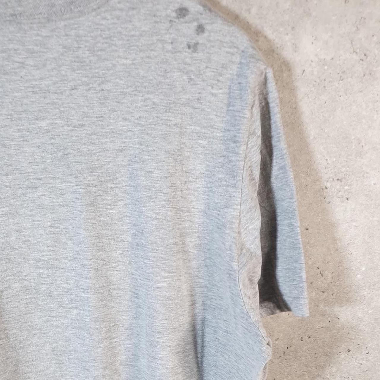 Vintage Adidas Amplifier T Shirt Men’s XL Grey Three Stripes Logo Athletic