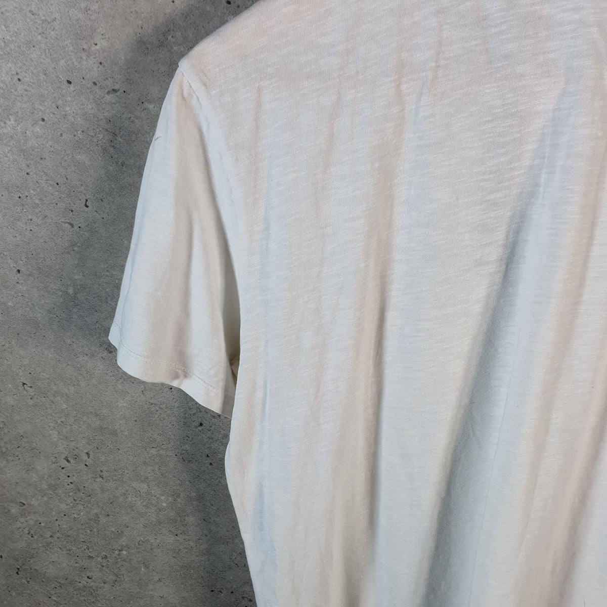 Vintage Calvin Klein Polo Shirt Men’s Medium White Body Fit Printed Logo