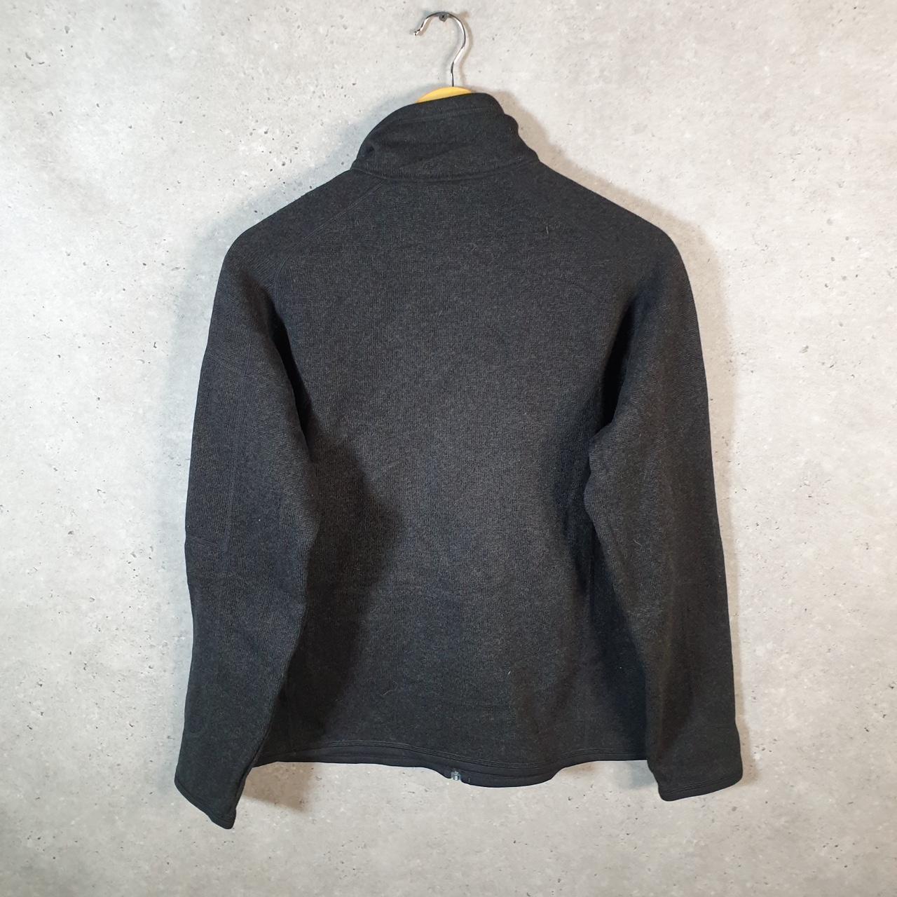 Vintage Patagonia Better Sweater Full Zip Fleece Sweatshirt Womens Large Black
