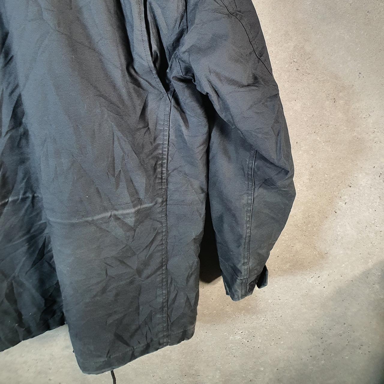 Vintage Carhartt Hickman Quilted Work Jacket Men’s Medium Black Workwear Canvas USA Big Fish Vintage