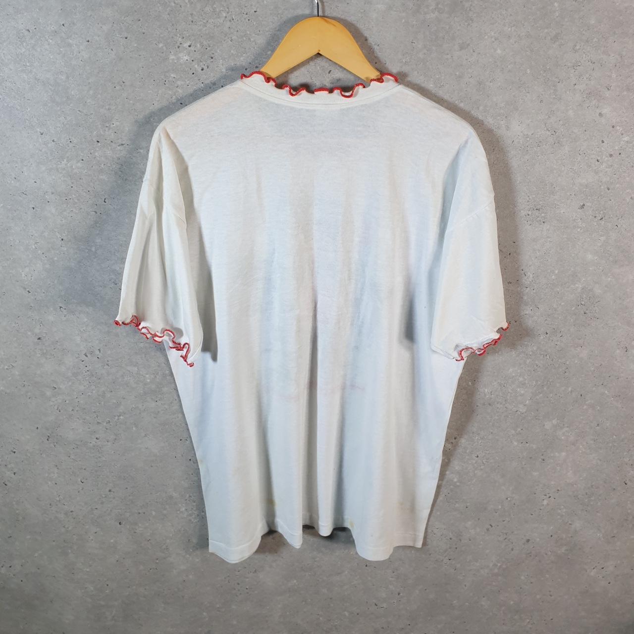 Vintage Lions Club Schmidt 90s USA Single Stitch T Shirt Men’s XL White