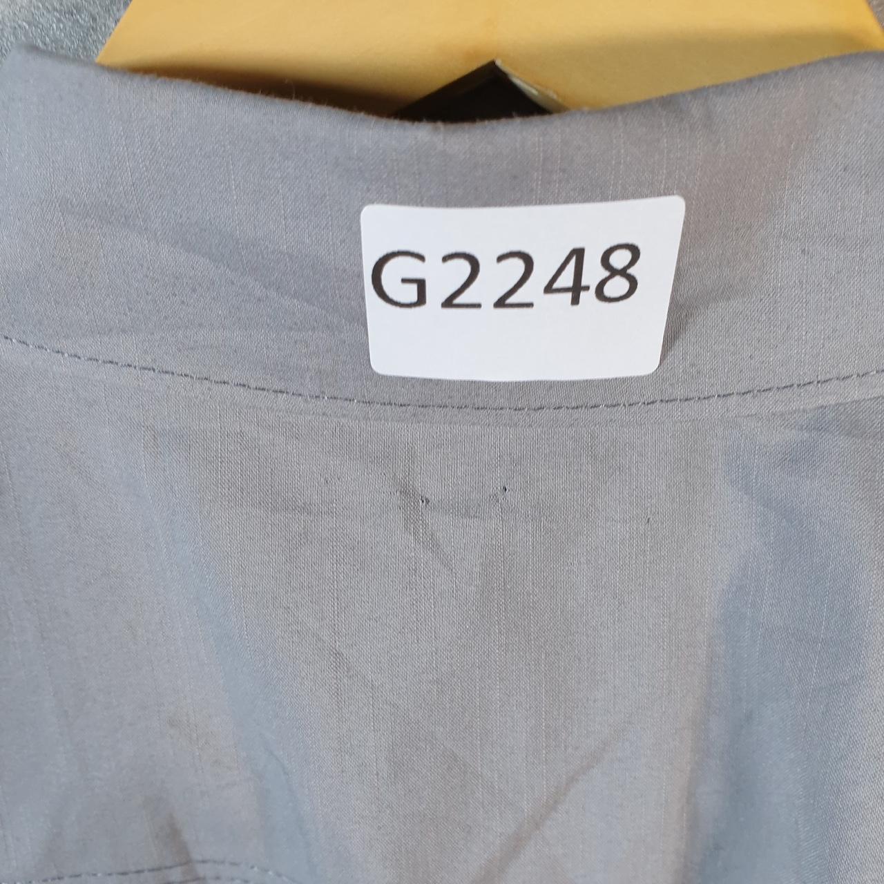 Vintage Carhartt Shirt Button Down Mens XL Grey Short Sleeve Chore Utility Relaxed