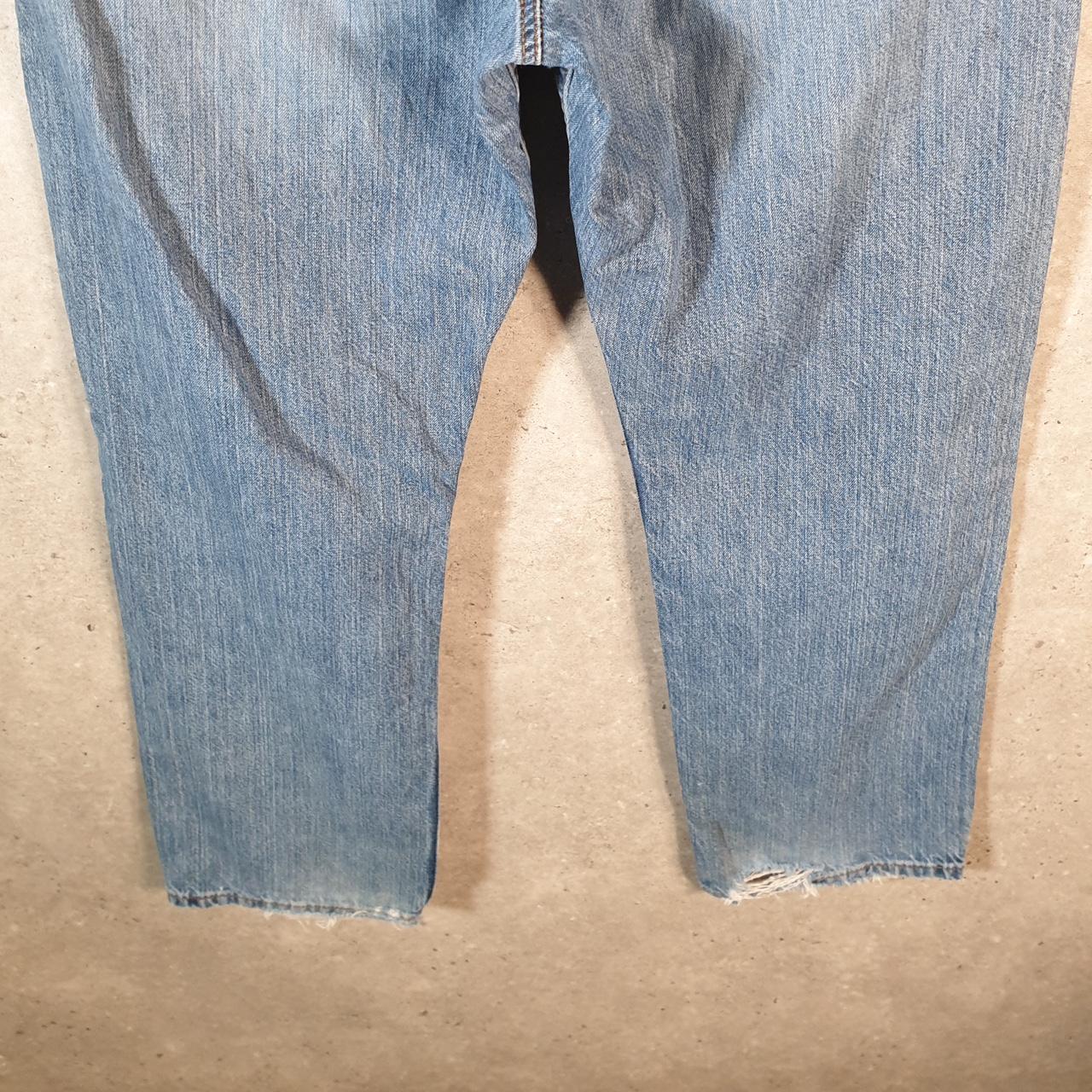 Vintage Carhartt Workwear Carpenter Jeans Mens W38 L30 Blue Denim Relaxed Fit USA