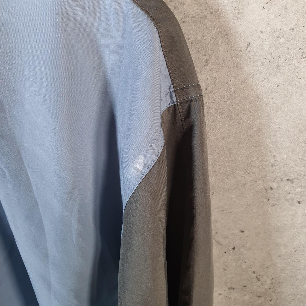 Vintage Puma Windbreaker Track Jacket Mens Small Blue USA Embroidered Logo Full Zip