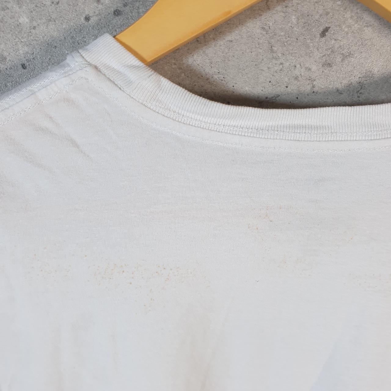 Vintage Adidas Golf Spellout T Shirt Men’s Large White Three Stripes Athletic