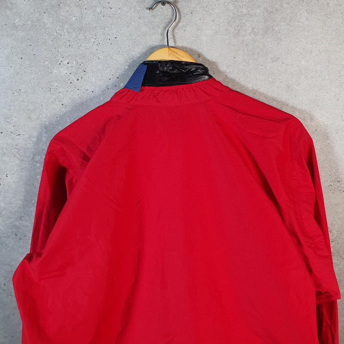 Vintage Patagonia 90s Shell Sweatshirt Jacket Mens Medium Red Pullover Windbreaker Big Fish Vintage