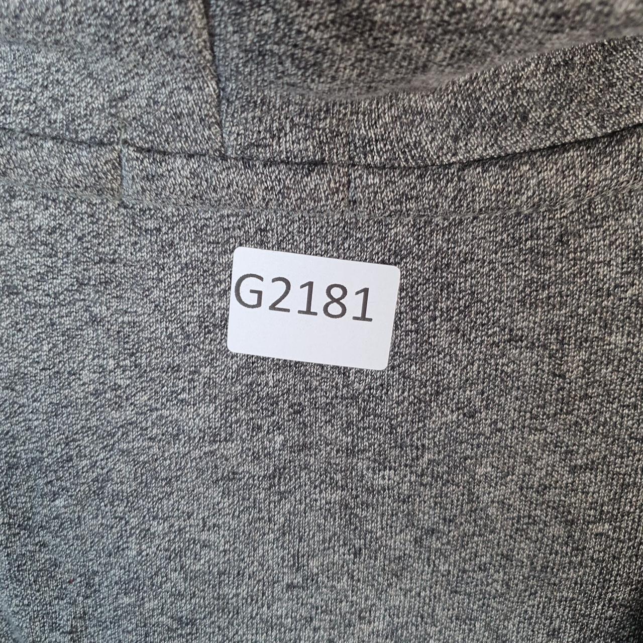 Vintage Ralph Lauren Polo Heavyweight Hoodie Men’s Small Grey Cotton Full Zip Pony