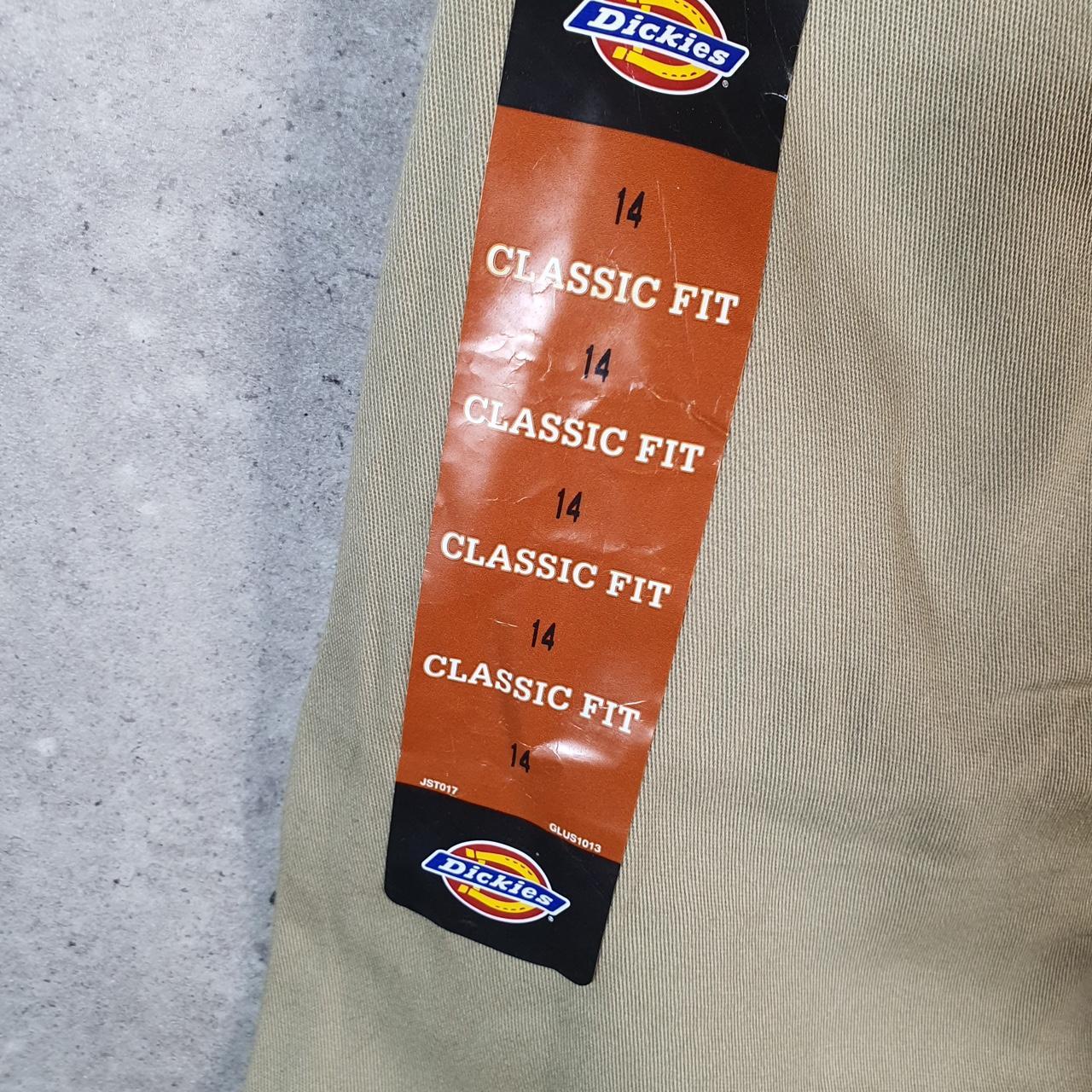 Vintage Dickies Baggy Chino Shorts Jorts Cargo Womens W28 Brown Classic Fit