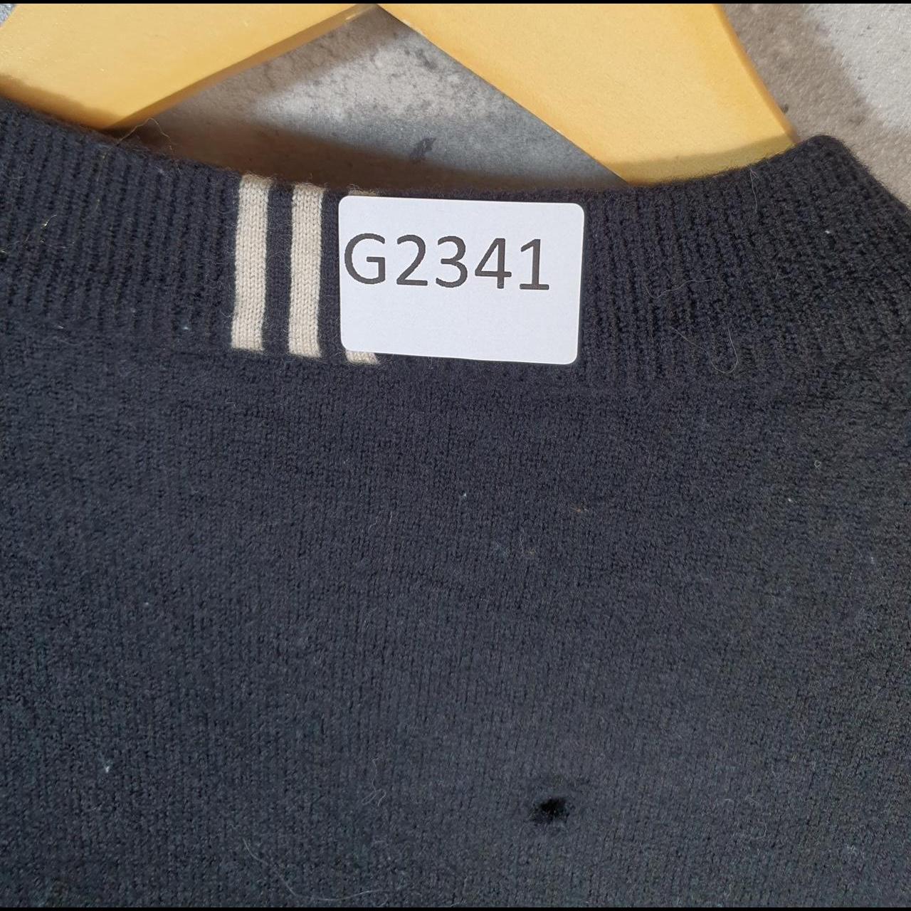 Vintage Adidas Golf Knit Sweater Men’s Large Black Y2K Pullover Casual