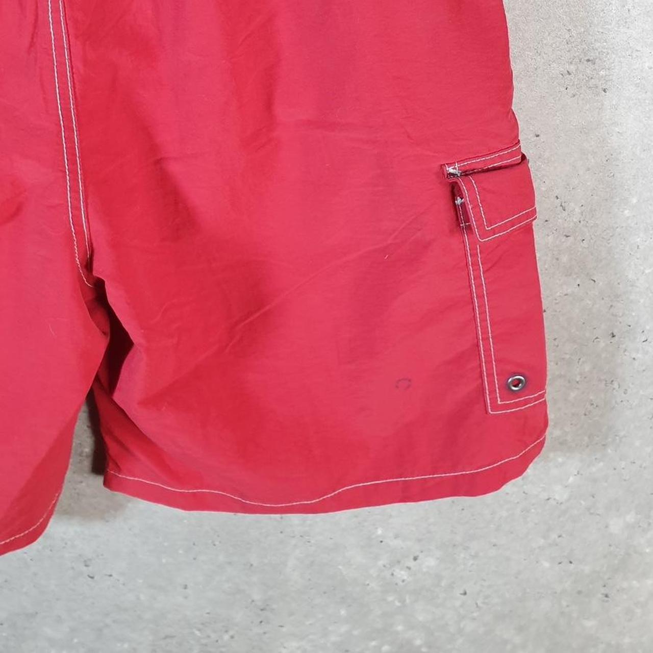 Vintage Ralph Lauren Polo Swim Shorts Swimming Cargo Men’s Medium Red Baggy