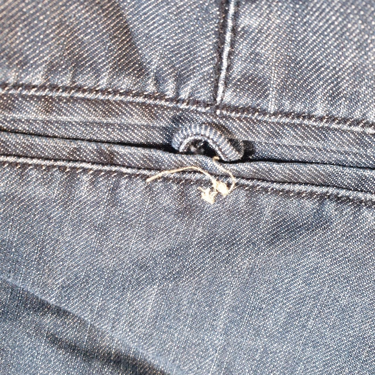 Vintage Dockers Chino Shorts Jorts Cargo Womens W36 Blue Baggy Cotton