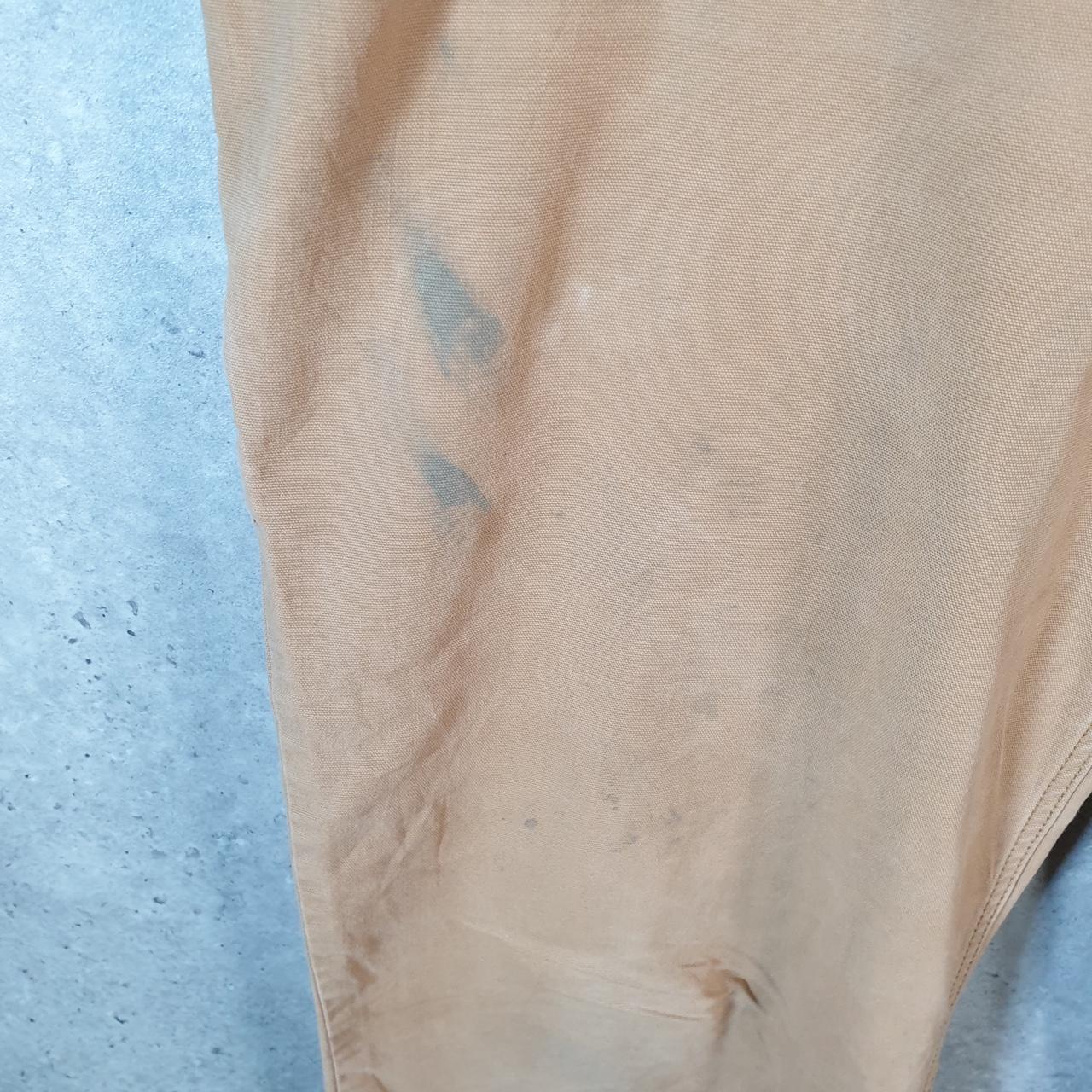 Vintage Carhartt Carpenter Trousers Mens W40 L30 Brown Relaxed Fit Workwear
