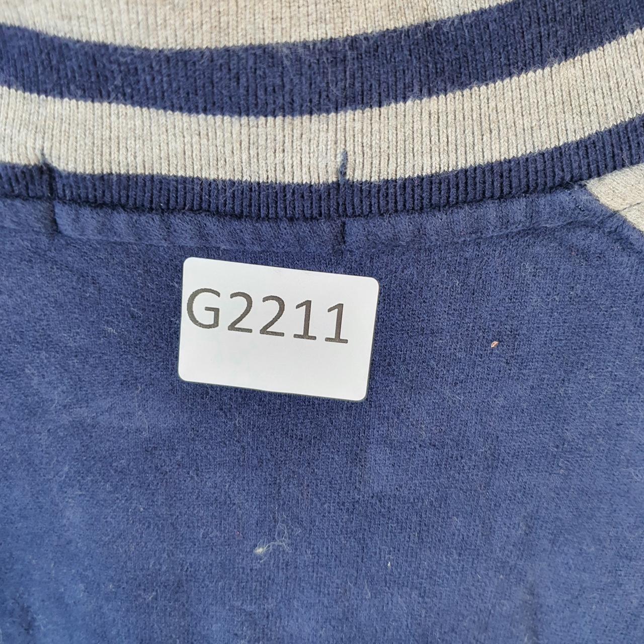 Vintage Ralph Lauren Polo Sweatshirt Men’s Large Navy Blue Cotton Full Zip Pony