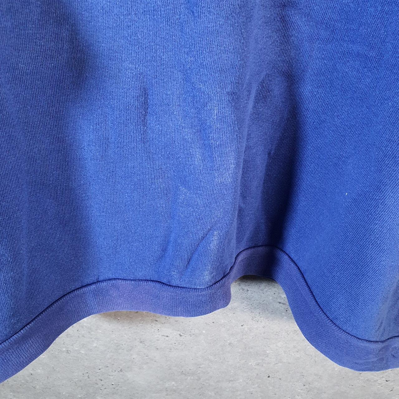 Vintage Robbe Di Kappa 90s Hoodie Men’s Medium Baggy Blue Pullover Logo