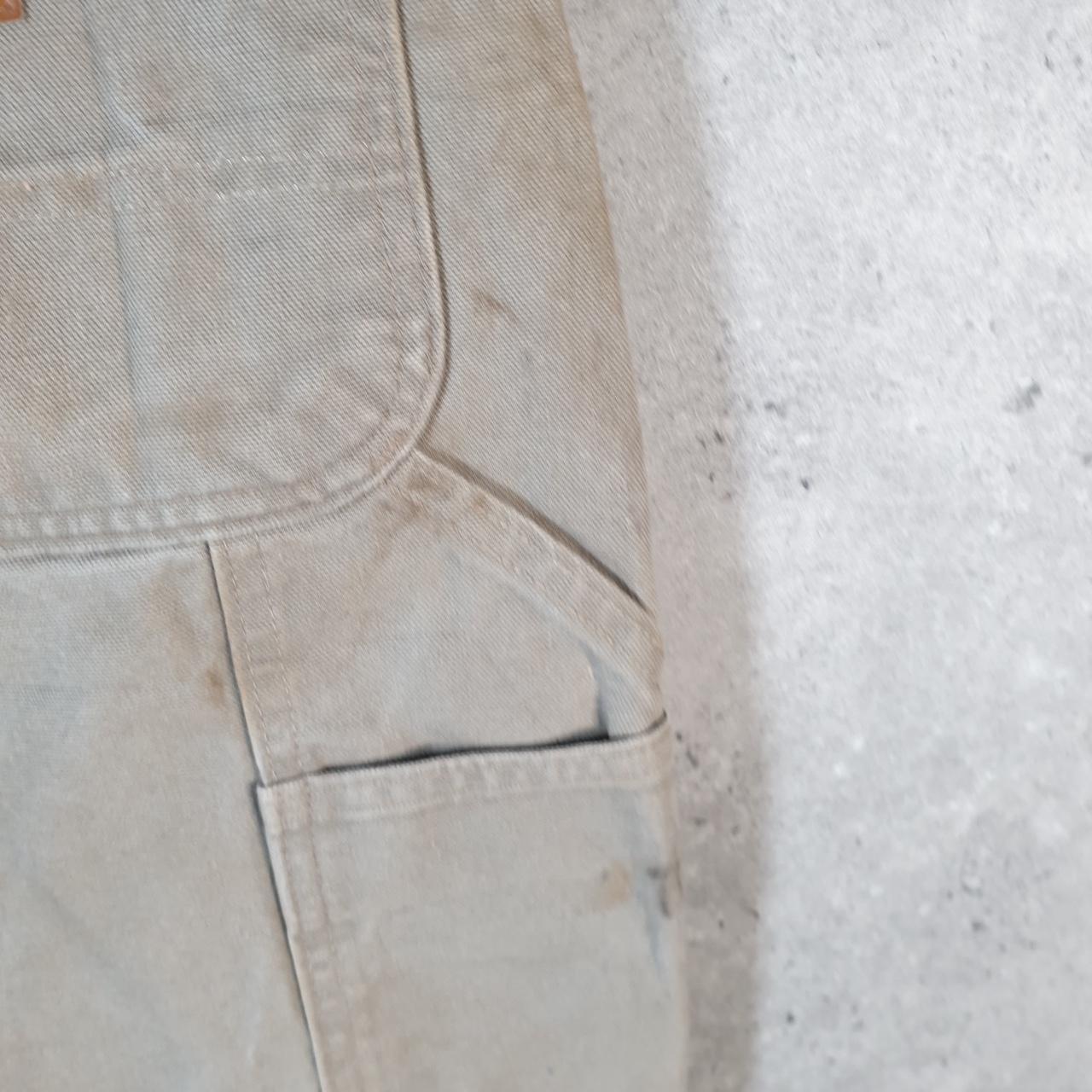 Vintage Carhartt Carpenter Trousers Mens W32 L32 Brown Loose Fit Workwear