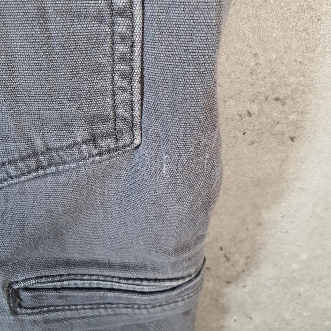 Vintage Carhartt Carpenter Trousers Mens W44 L32 Grey Relaxed Fit Workwear USA