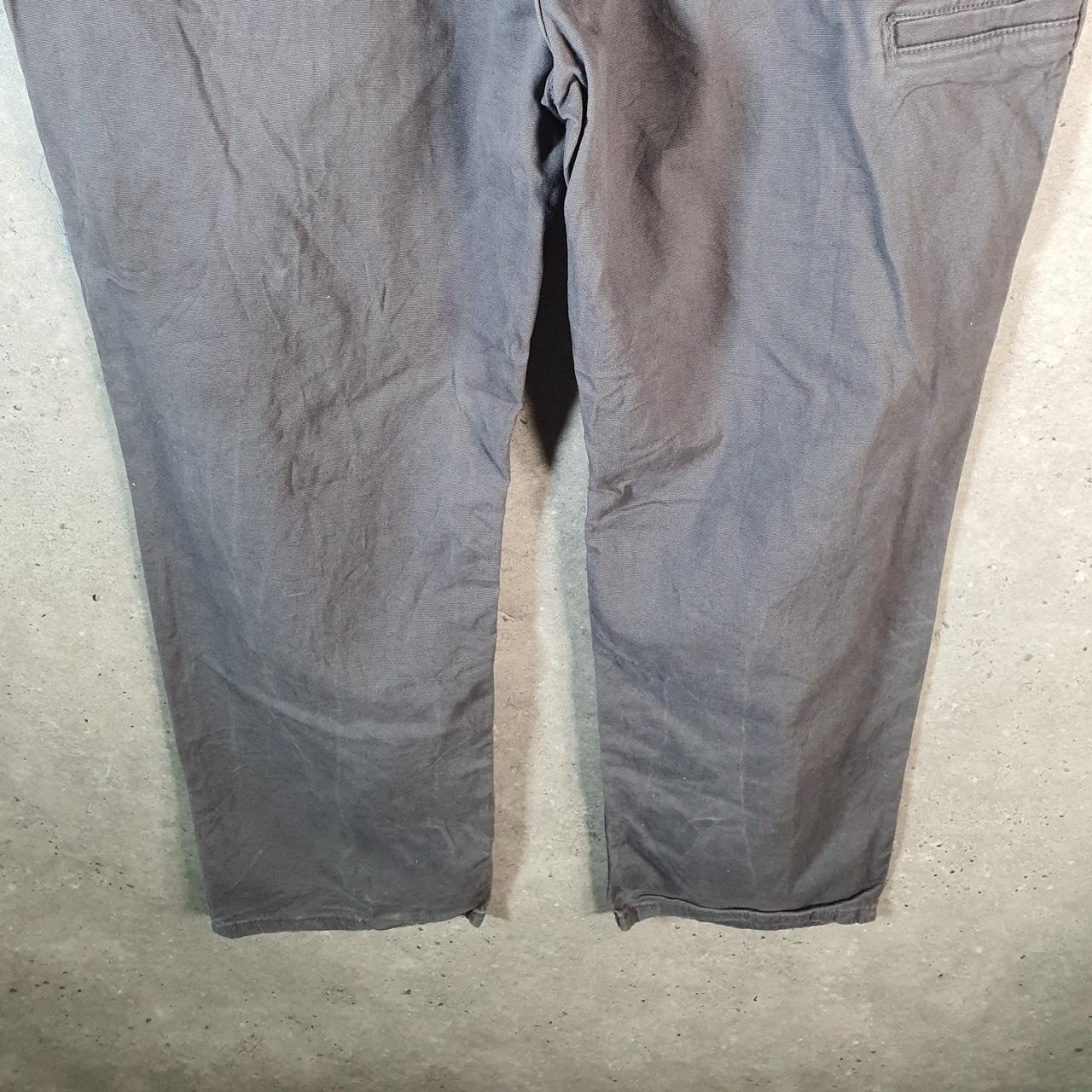 Vintage Carhartt Carpenter Trousers Mens W42 L30 Grey Relaxed Fit Workwear USA
