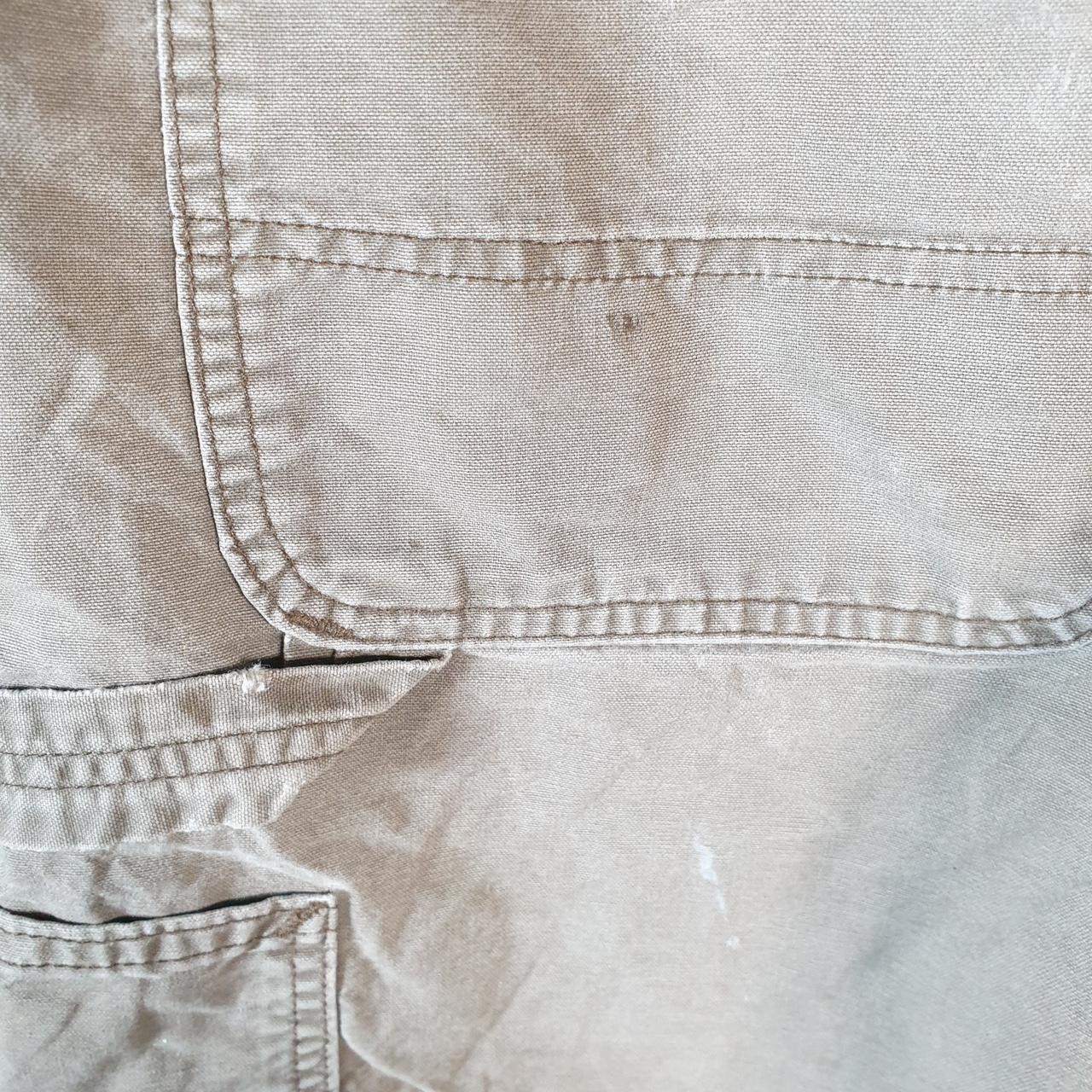 Vintage Carhartt Baggy Carpenter Shorts Jorts Cargo Men’s W34 Brown Relaxed Fit Workwear