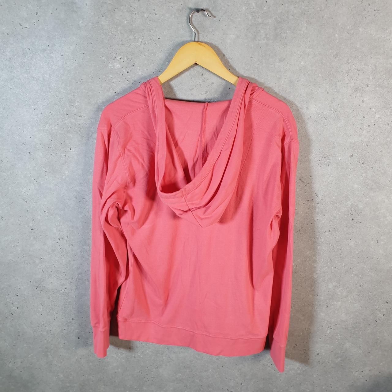 Vintage Dickies Workwear Embroidered Hoodie Womens Small Pink Y2K Pullover