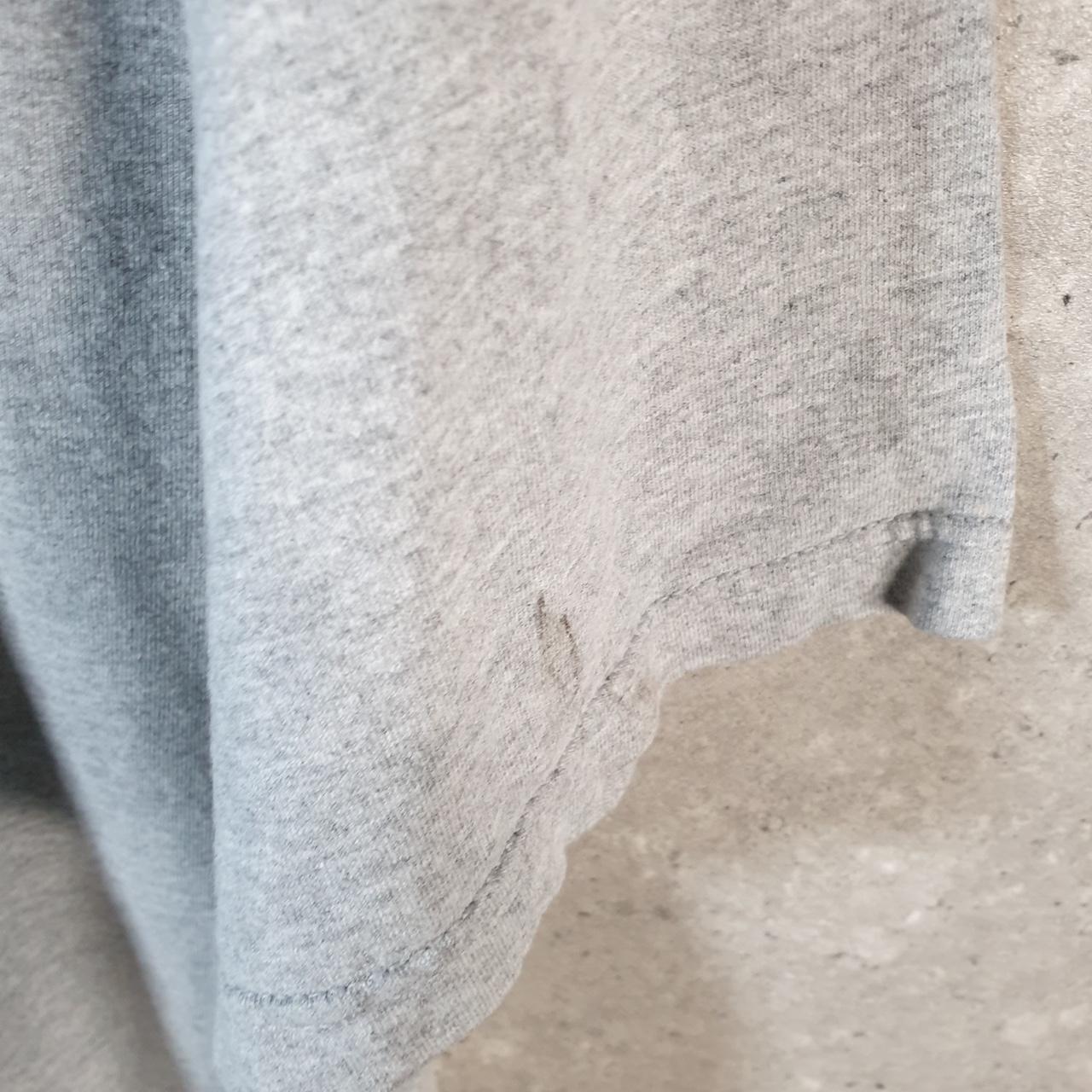 Vintage Adidas Spellout T Shirt Men’s 2XL Grey Three Stripes Logo Athletic