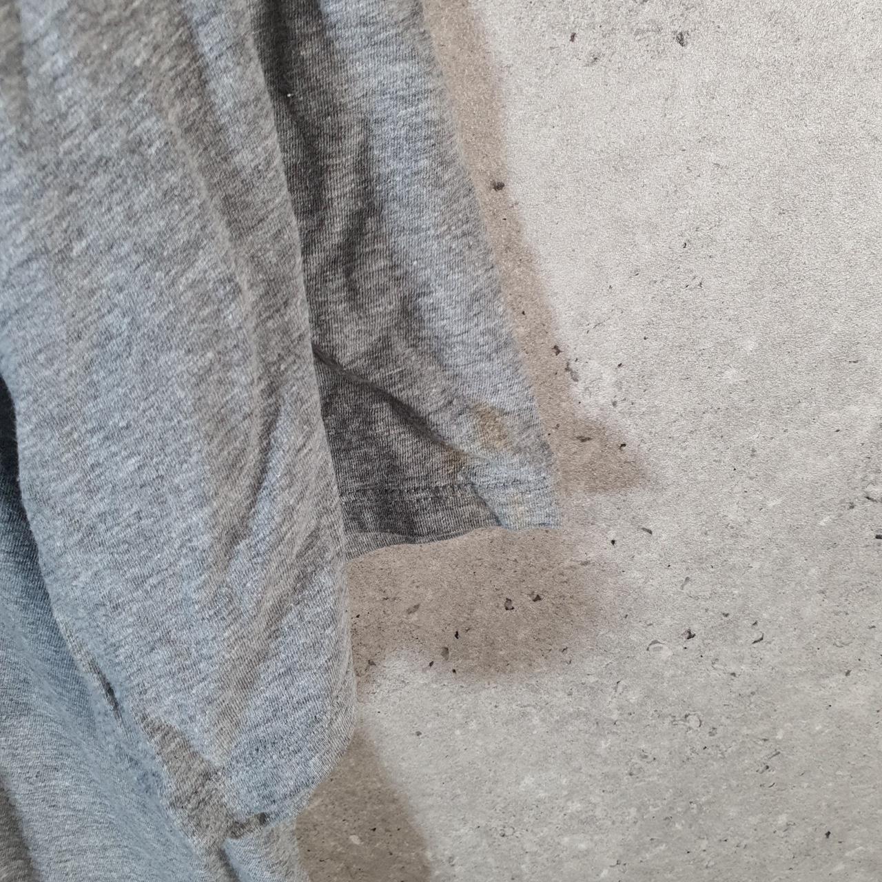 Vintage Nike Graphic Spellout T Shirt Men’s XL Grey Logo Swoosh Athletic