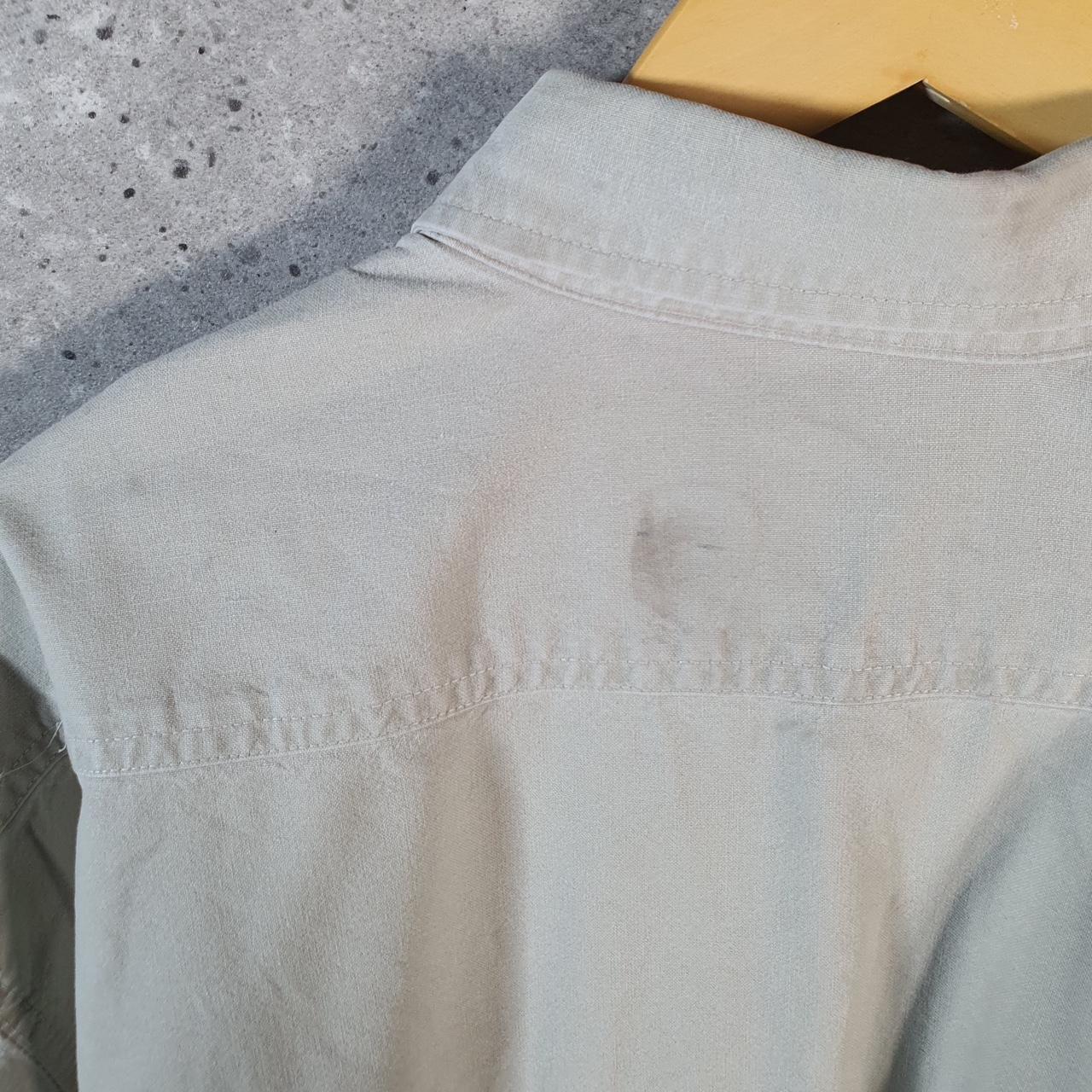 Vintage Carhartt Rugged Outdoor Wear Shirt Button Down Mens 3XL Brown Long Sleeve