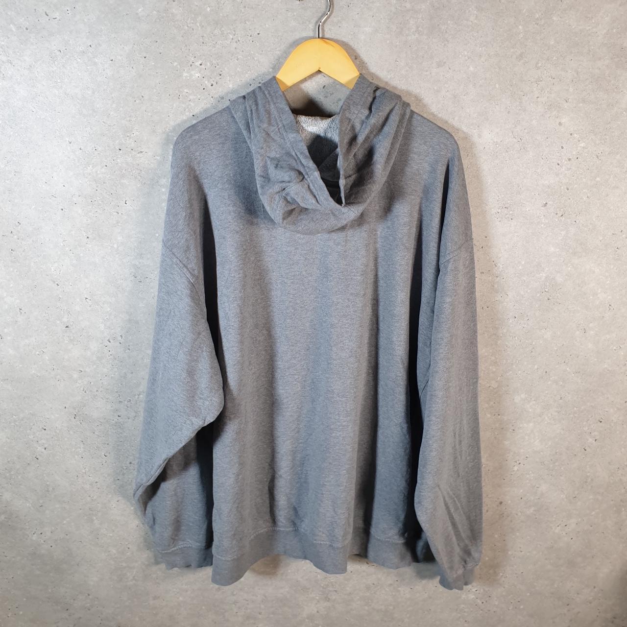 Vintage Nike SH Football Centre Swoosh Hoodie Men’s 2XL Grey Pro Sport Y2K Pullover Logo