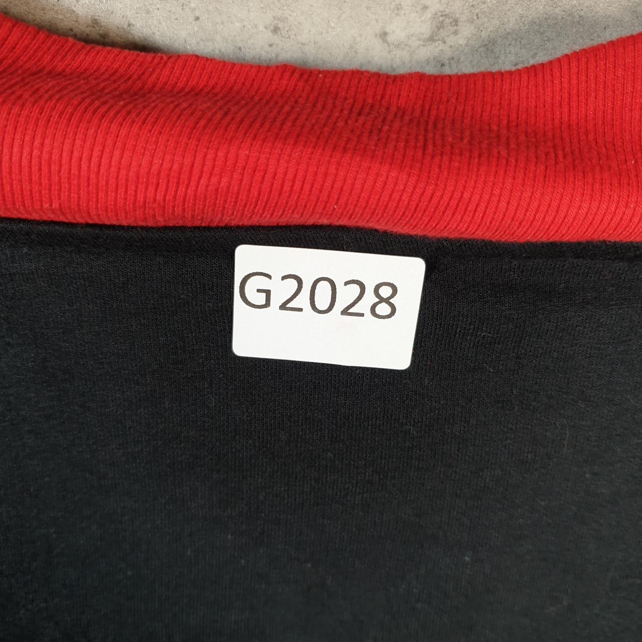 Vintage Disney Mickey Mouse Long Sweatshirt Womens Medium Black USA Graphic Crewneck Big Fish Vintage