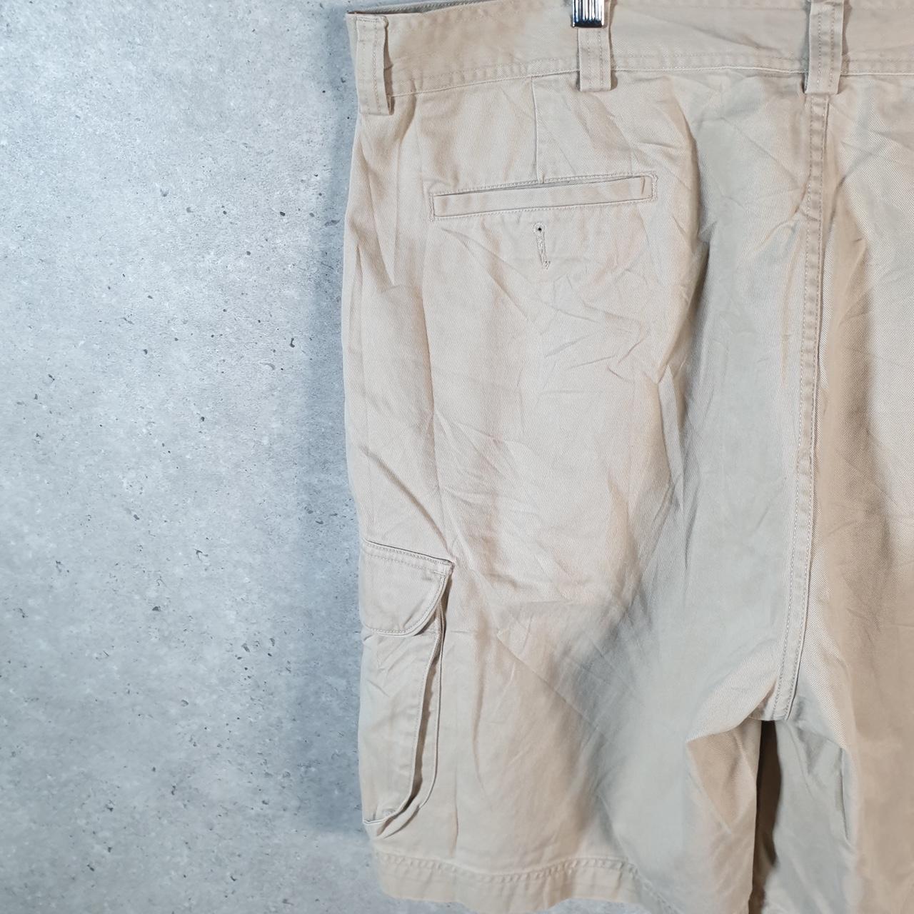 Vintage Ralph Lauren Polo Shorts Jorts Chino Cargo Men’s W40 Brown Baggy Cotton
