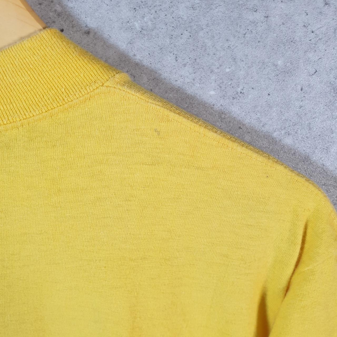 Vintage Hee Haw Donkey Single Stitch 90s USA Single Stitch T Shirt Men’s Large Yellow