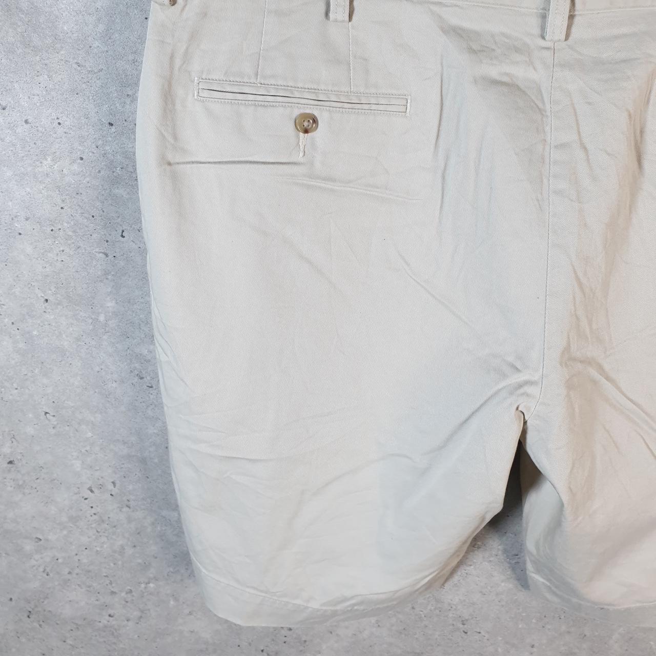 Vintage Ralph Lauren Polo Shorts Jorts Chino Cargo Men’s W40 Brown Baggy Cotton