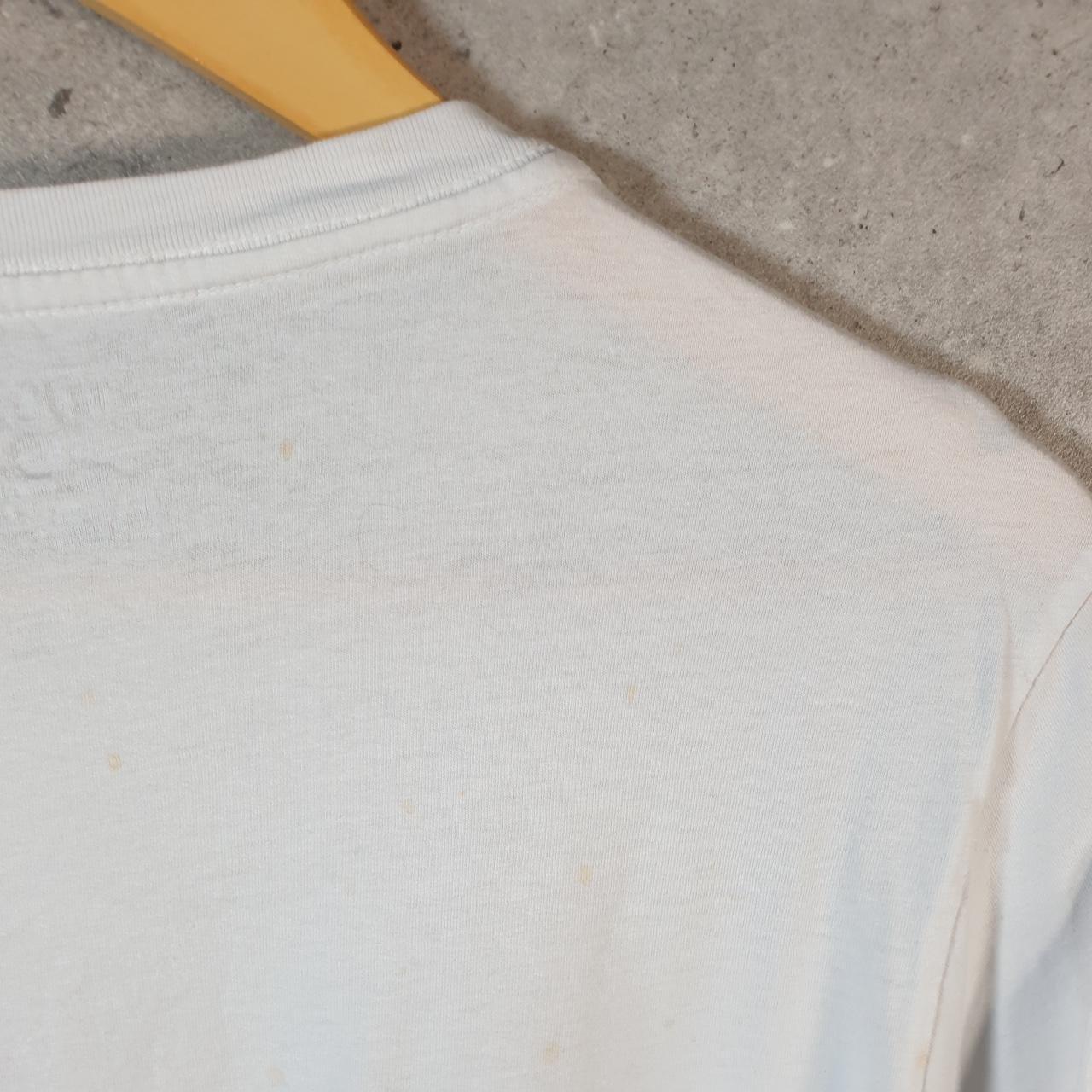 Vintage Hurley California T Shirt Men’s White Medium Casual Sports Logo Athletic